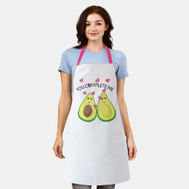 Delantal Apron de aguacate 'You Complete Me' - Gracioso reg