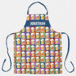 Delantal apron de arte pop de BEER