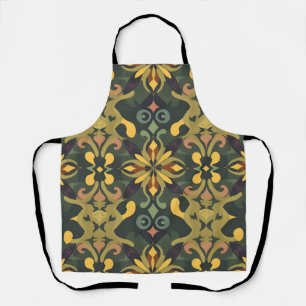 Delantal Apron de arte vibrante - Decoración elegante del h