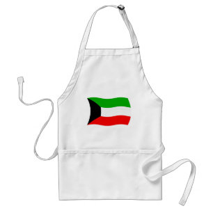 Delantal Apron de bandera de Kuwait