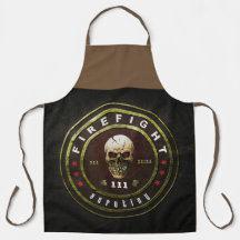 Apron de barbacoa contra incendios