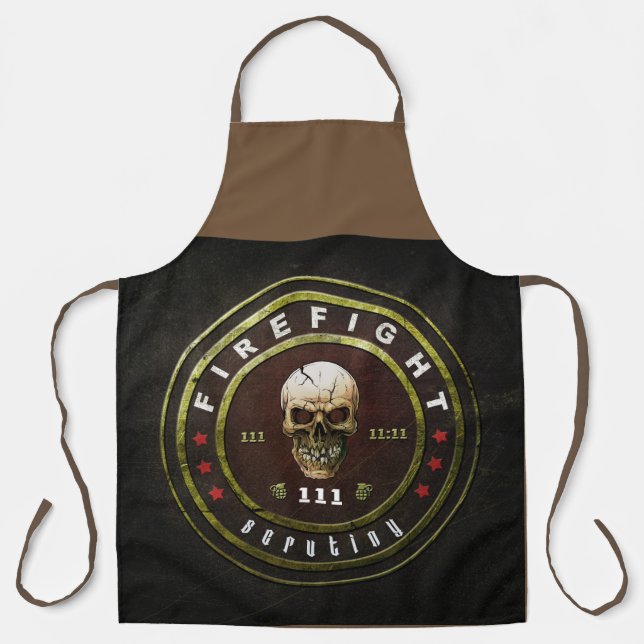 Delantal Apron de barbacoa contra incendios (Anverso)
