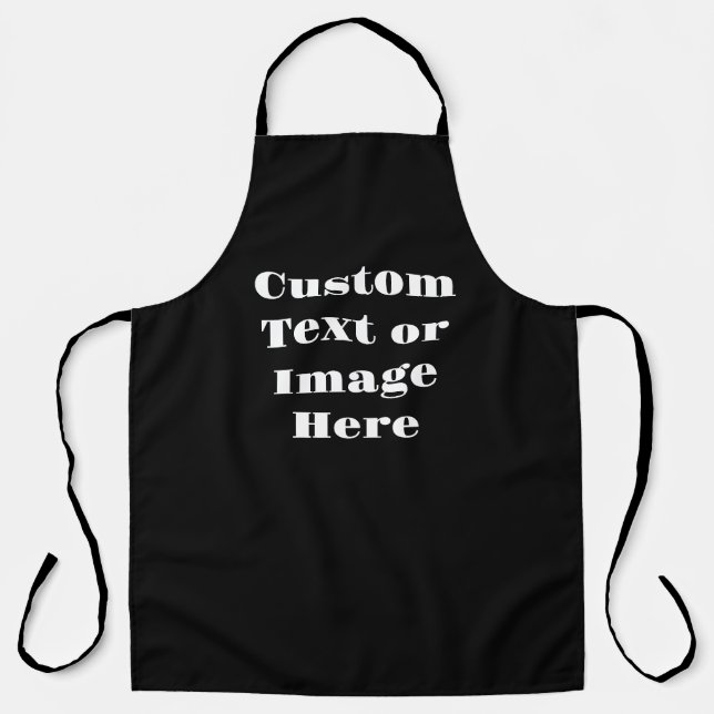 Delantal Apron de barbacoa personalizado - regalo de parril (Anverso)