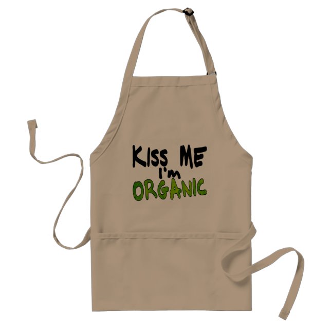 Delantal Apron de besos orgánicos (Frente)