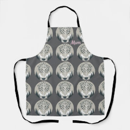 Delantal Apron de Birch Tree Nórdica de personalizable