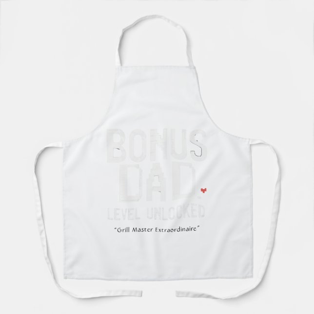 Delantal Apron de Bonus Dad - Awesome Dad Gift Kitchenware (Anverso)