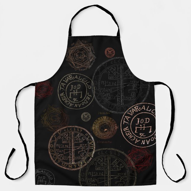 Delantal Apron de bruja (Anverso)