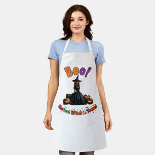 Delantal Apron de bruja de cocina dulce - Comidas mágicas d