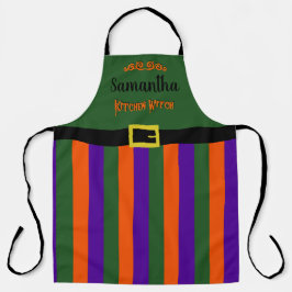 Delantal Apron de Brujas de Cocina Personalizada