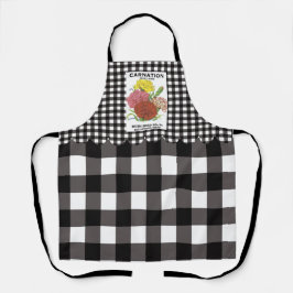Delantal Apron de Buffalo Plaid
