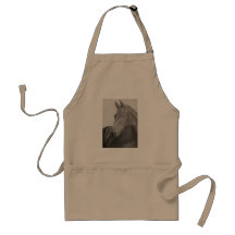 Apron de caballo dibujado por la mano