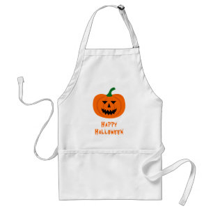 Delantal Apron de calabaza de Halloween