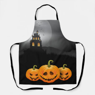 Delantal Apron de calabazas de Halloween