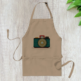 Delantal Apron de cámara estilo retro