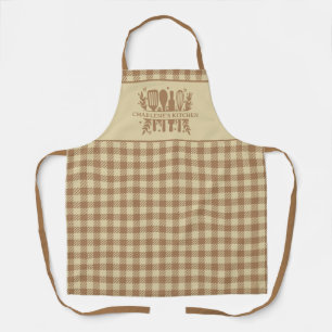 Delantal Ápron de campo ruso personalizado con relleno de b