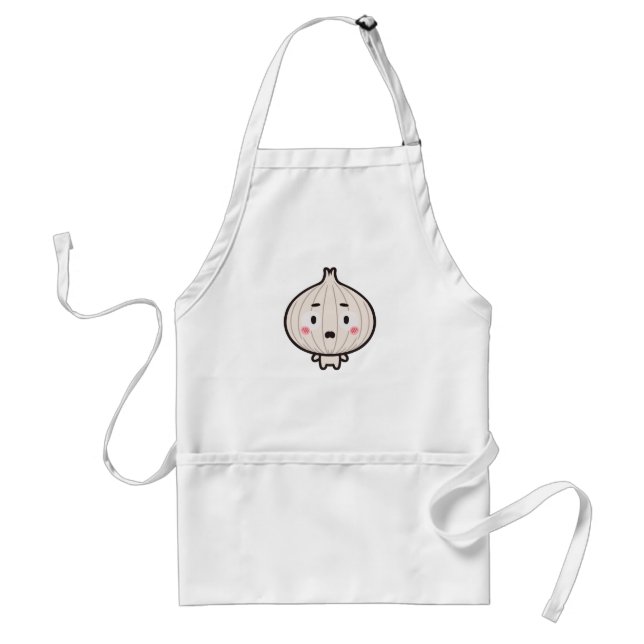 Delantal Apron de cebolla rubicolores (Frente)
