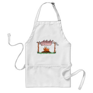 Delantal Apron de cerdo en tostado