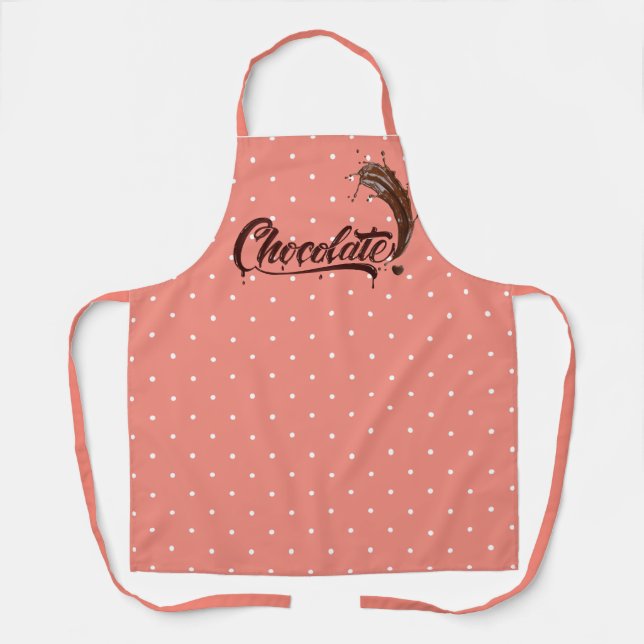 Delantal Apron de chocolate (Anverso)