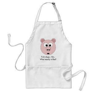 Delantal Apron de chuletas de cerdo