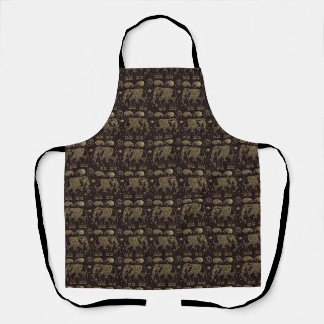 Delantal Apron de cocina ajustable - Durable, cómodo y (Anverso)