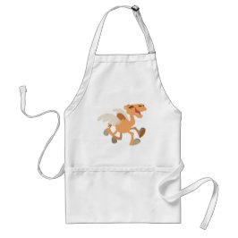 Delantal Apron de cocina de camello alado Personalizado