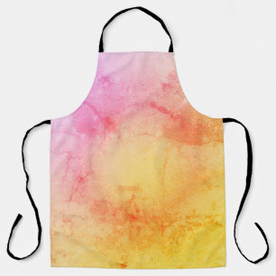 Delantal Apron de cocina de color de agua de la puesta del 