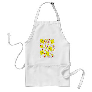 Delantal Apron de cocina de cometas amarillas