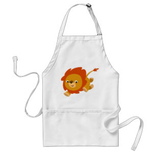 Delantal Apron de cocina de león Personalizado rápido