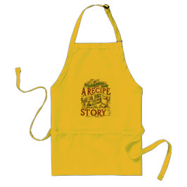 Delantal Apron de cocina de libro de historias