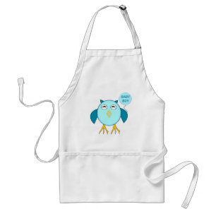 Delantal Apron de cocina de niño pequeño y azul