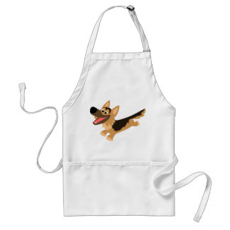 Delantal Apron de cocina de pastor alemán de Personalizado