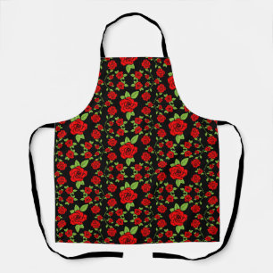 Delantal Apron de cocina de patrón Rosa