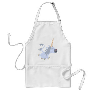 Delantal Apron de cocina de unicornio, Personalizado de tro