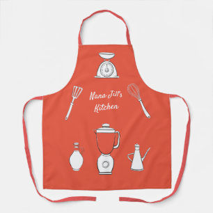 Delantal Apron de cocina del personalizable Nana