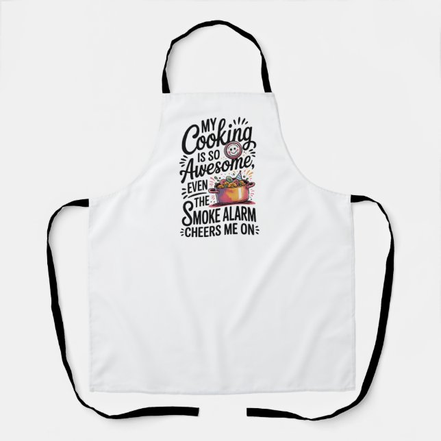 Delantal Apron de cocina divertida (Anverso)