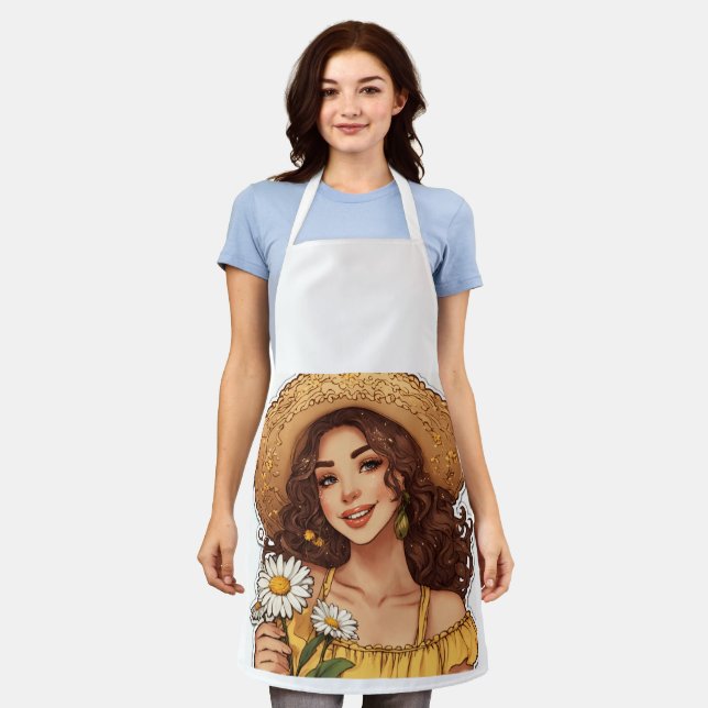 Delantal Apron de cocina impermeable (Gastado)