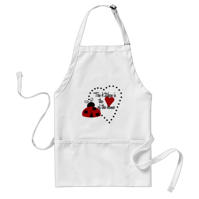 Delantal Apron de cocina LadyBug (Frente)
