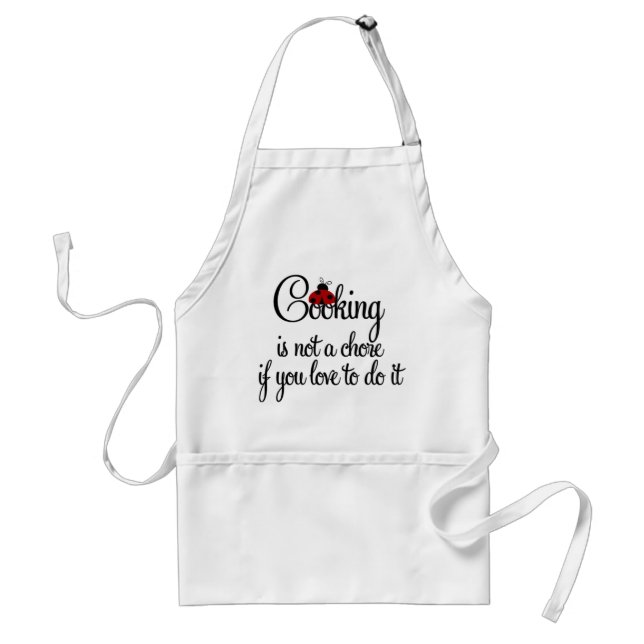Delantal Apron de cocina LadyBug (Frente)