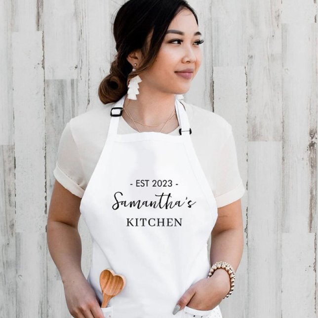 Delantal Apron de cocina mínima para mujeres personalizados (Subido por el creador)