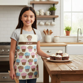 Delantal Apron de cocina personalizada para niños de quequi