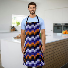 Delantal Apron de cocina pop de arte de píxeles