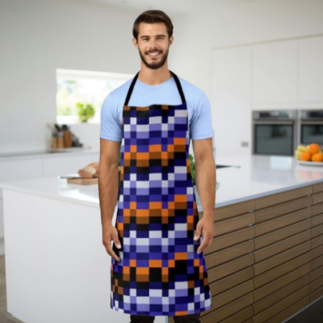 Delantal Apron de cocina pop de arte de píxeles (Subido por el creador)