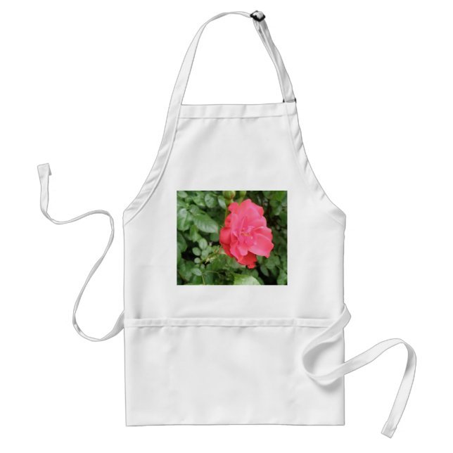 Delantal Apron de cocina Rosa salvaje (Frente)