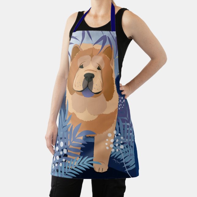 Delantal apron de cocinero de preparación para vacas lisas  (in situ)