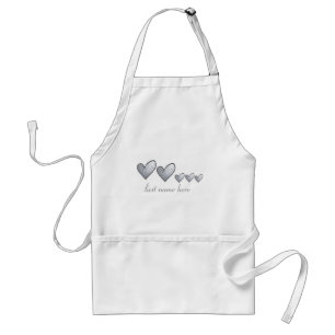 Delantal Apron de corazones familiares