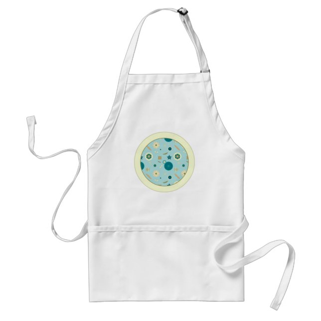 Delantal Apron de deliciosas diatomeas (Frente)