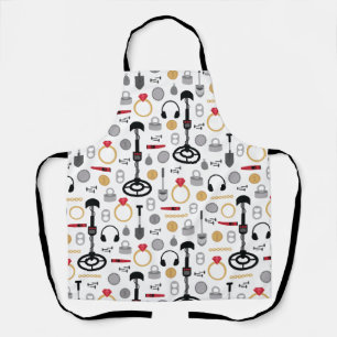 Delantal Apron de detección metalizado