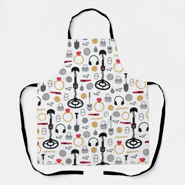 Delantal Apron de detección metalizado (Anverso)