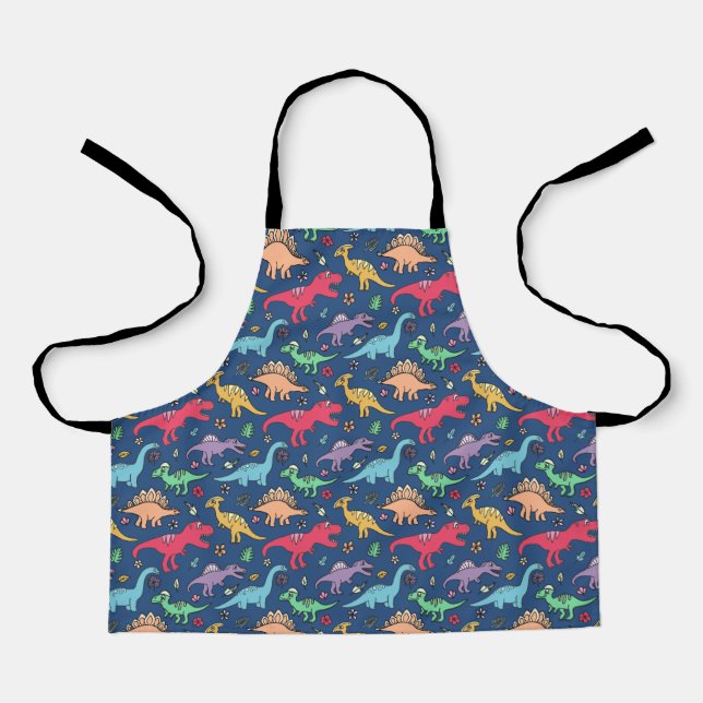 Delantal Apron de Dinosaur Kid (Anverso)