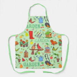 Delantal Apron de diseño de jardinería